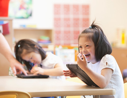 Mixed Race Down Syndrome Class