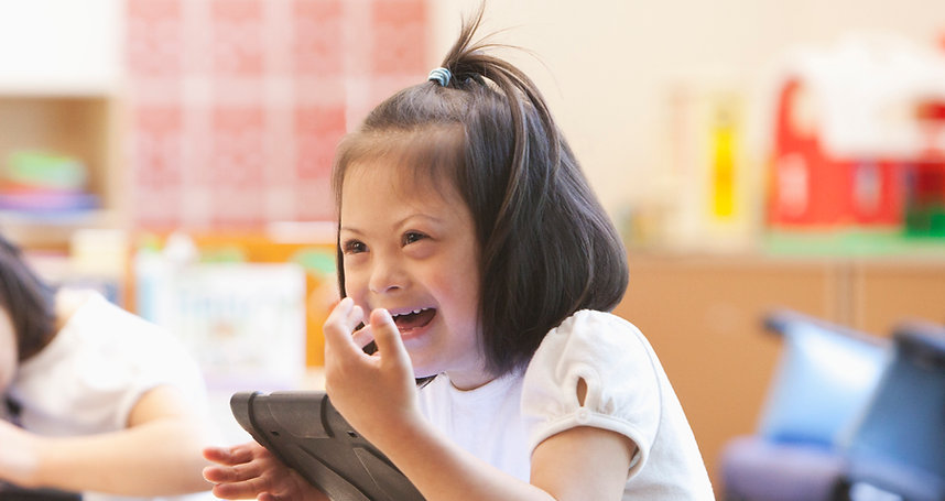 Mixed Race Down Syndrome Class