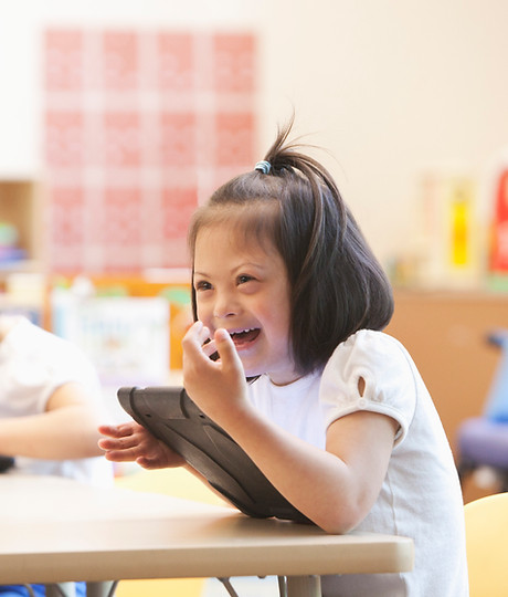 Mixed Race Down Syndrome Class