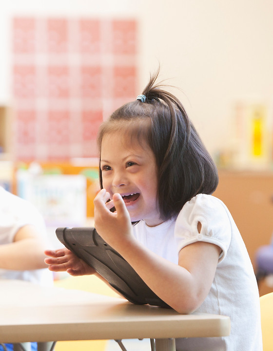 Mixed Race Down Syndrome Class