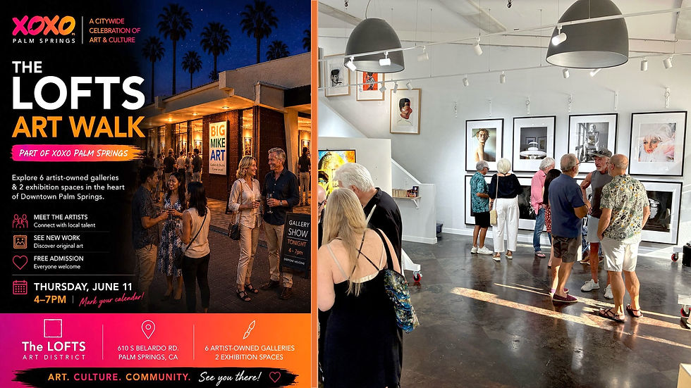 ORANGERIE @Truck Stop Art Fair - Downtown Palm Springs