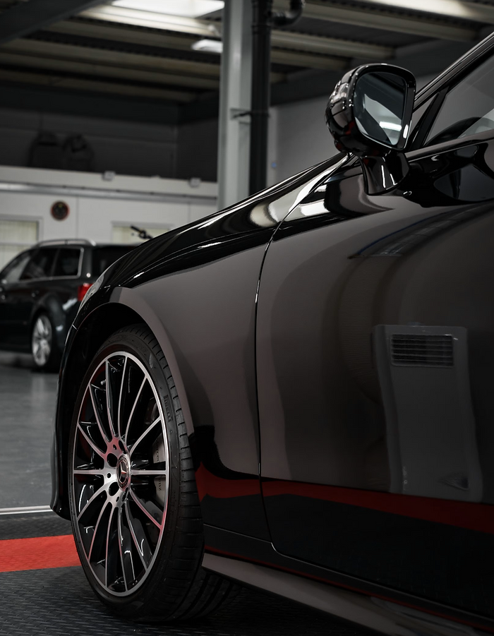 ceramic coated car