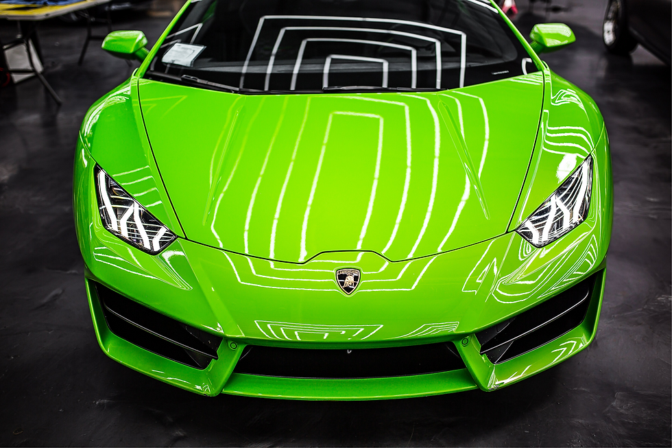ceramic coated car