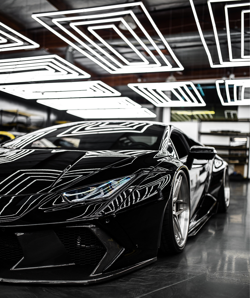 ceramic coated car