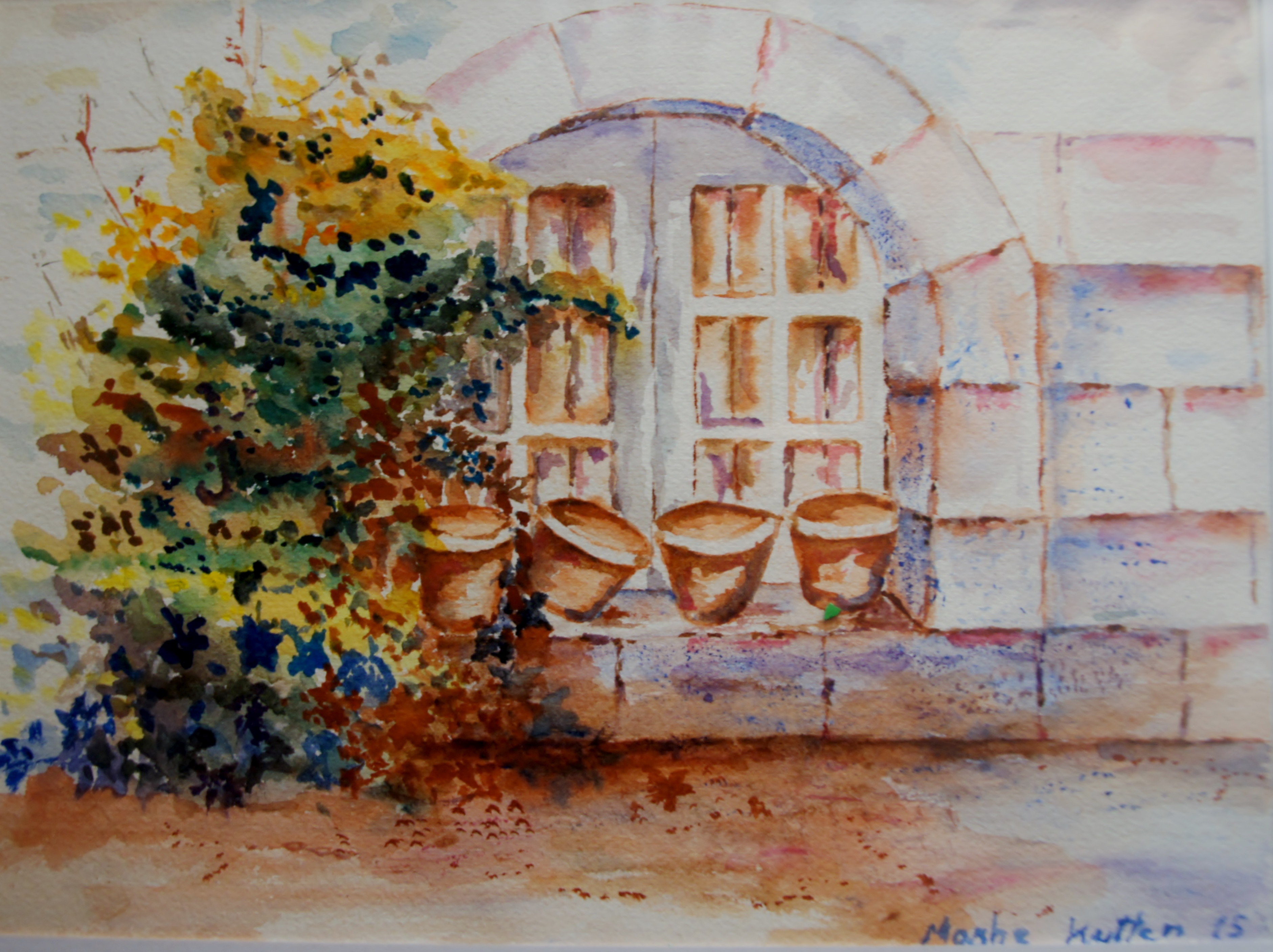 Pots on the Window Sill