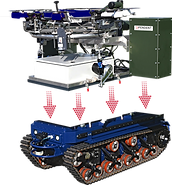 D-LOG One UGV Payload - mobile ground drone maintenance station