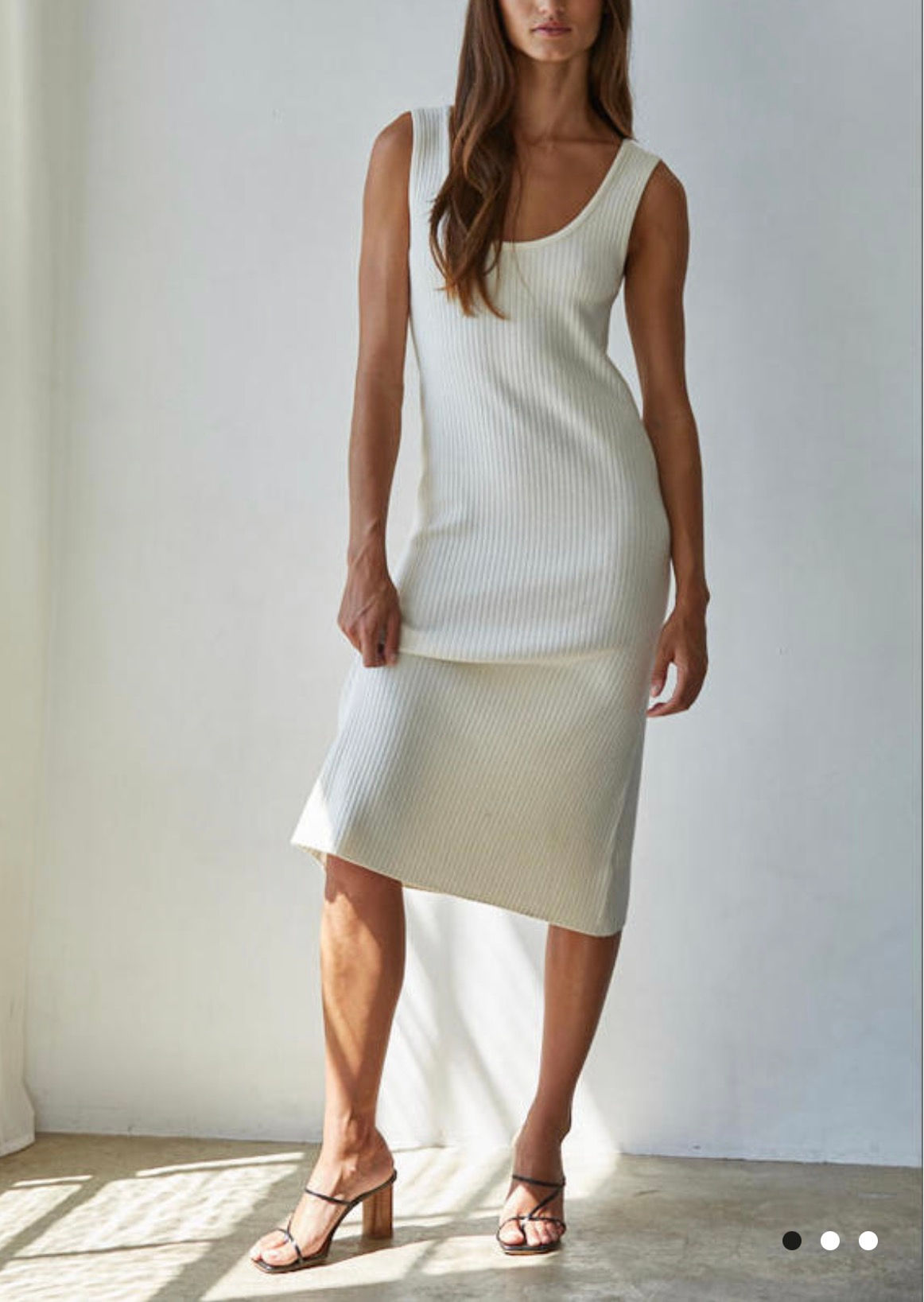 The Sandra Ribbed Dress