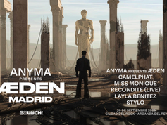 Hay artistas que llenan estadios. Otros llenan pistas de baile. Anyma lleva varios años intentando algo mucho más ambicioso: construir mundos. El próximo 26 de septiembre, Madrid será el escenario de ÆDEN, la nueva superproducción audiovisual del creador italiano-estadounidense Matteo Milleri, que aterriza en Ciudad del Rock (Arganda del Rey) con una única fecha en la capital bajo el sello de Brunch Electronik. Después de conquistar escenarios en Coachella, deslumbrar a miles de personas en Shanghái, agotar entradas en Londres y Bruselas y convertirse en una de las experiencias imprescindibles del verano en Ibiza, el espectáculo llega a España con un cartel que confirma que no se trata de un simple concierto: es una declaración de intenciones.