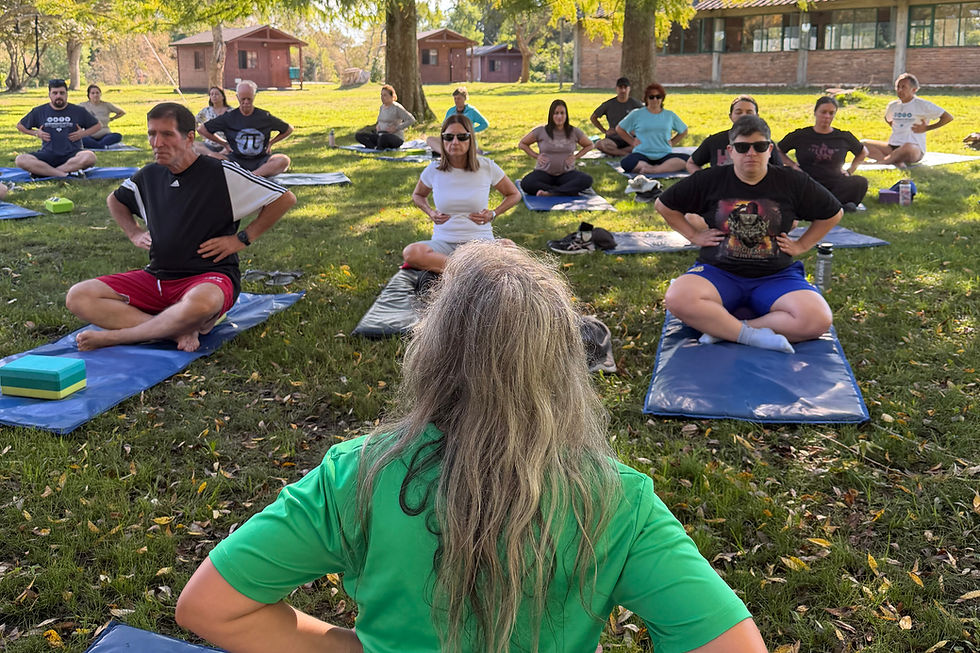 Un fin de semana para moverse, aflojar y compartir