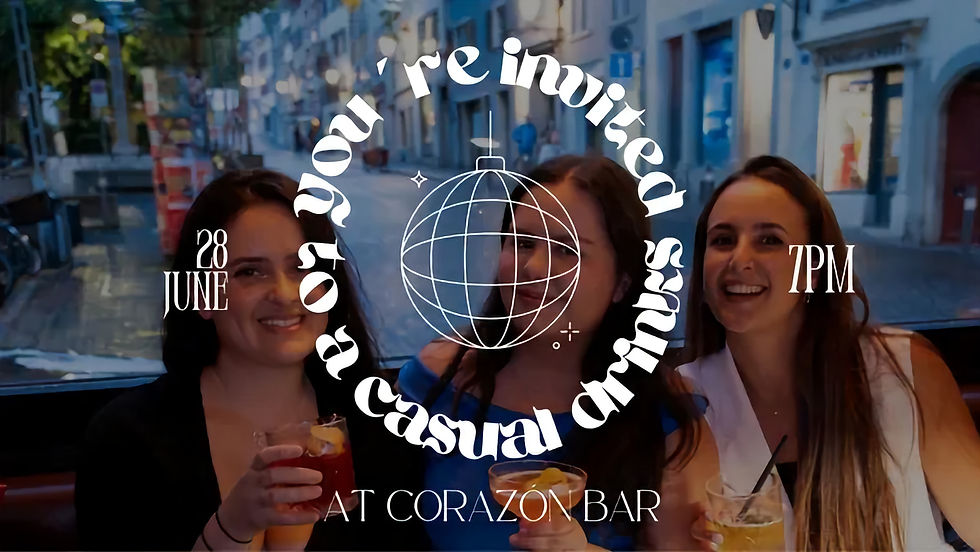 Casual drinks at Corazón Bar: Make new friends 🍸