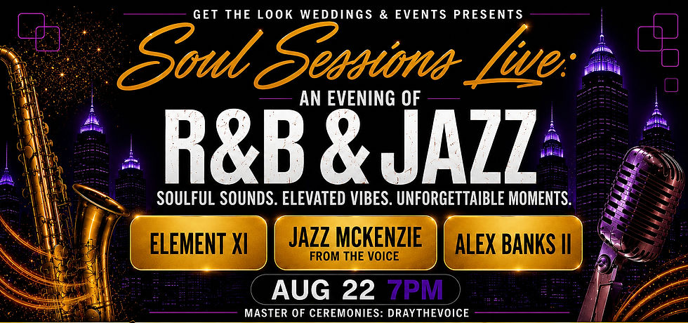 Soul Sessions Live: An Evening of R&B Jazz