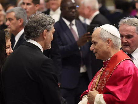 The President of Georgia made his first comment after the inauguration of Pope Leo XIV