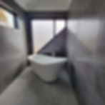 Dusted Crystal Frost in Bathroom