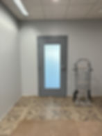 Frosted Entry Door