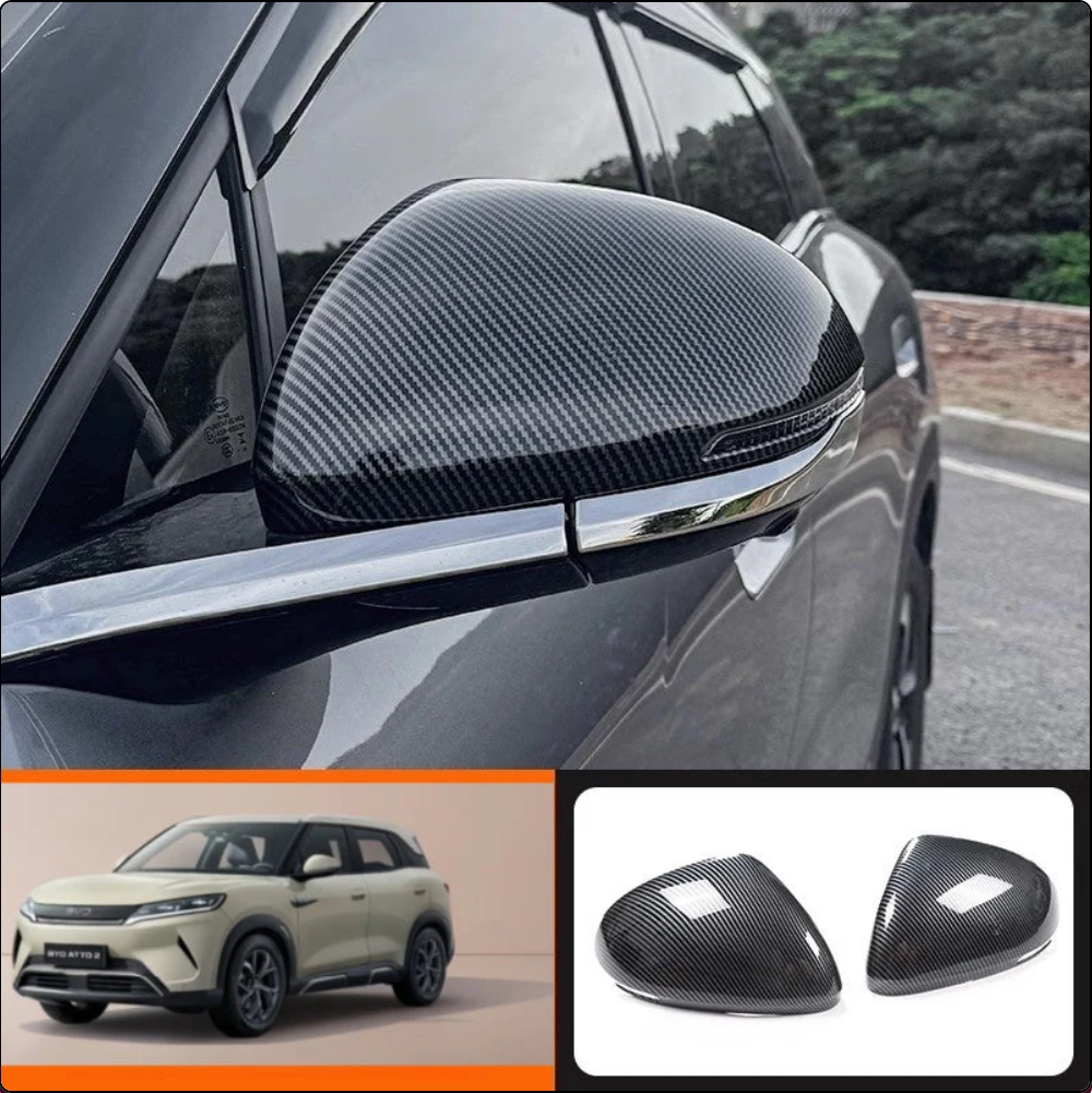 BYD Atto 2 Side Mirror Cover ( Carbon Style )
