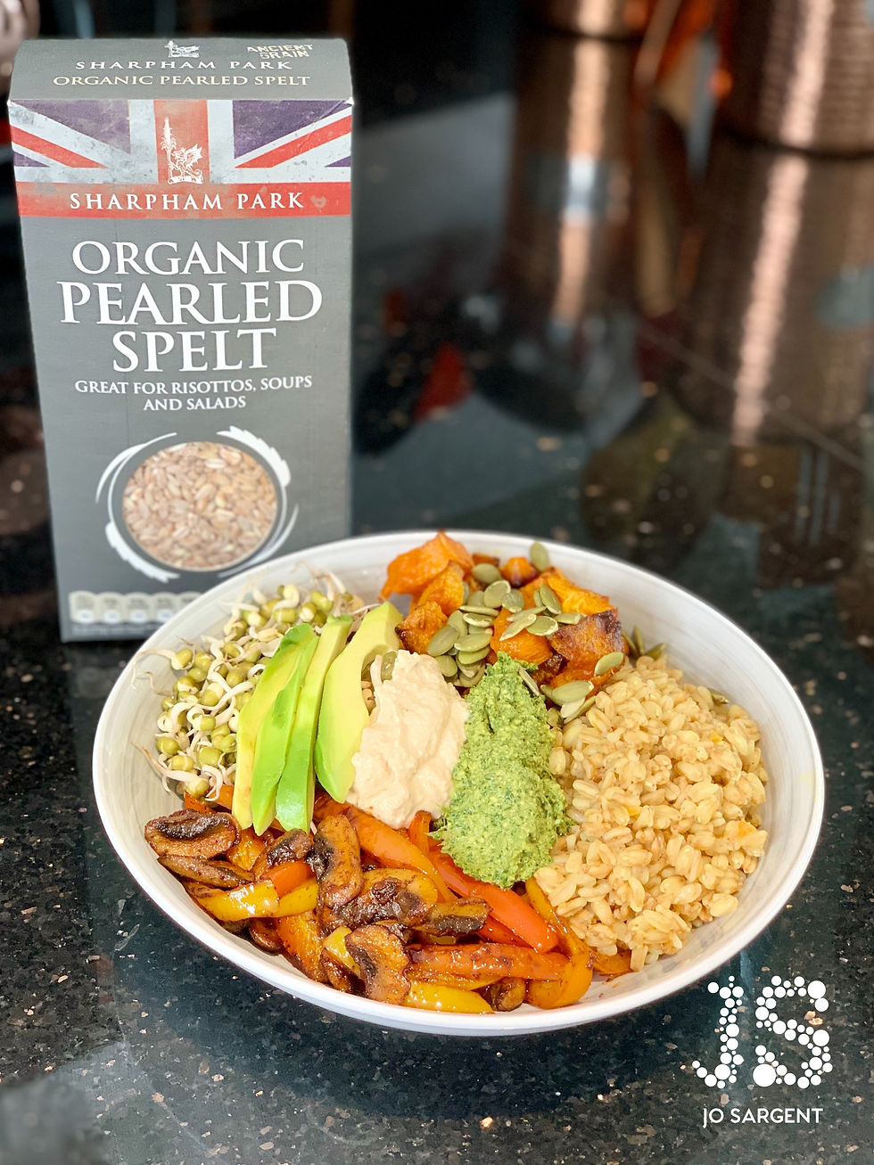 Pearled Spelt Bowl