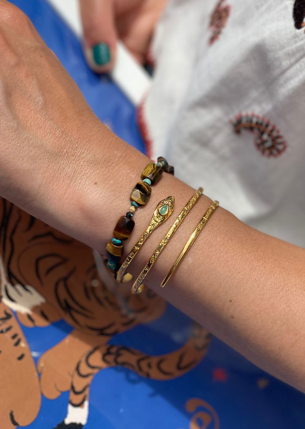 Miniature : bracelet oeil de tigre