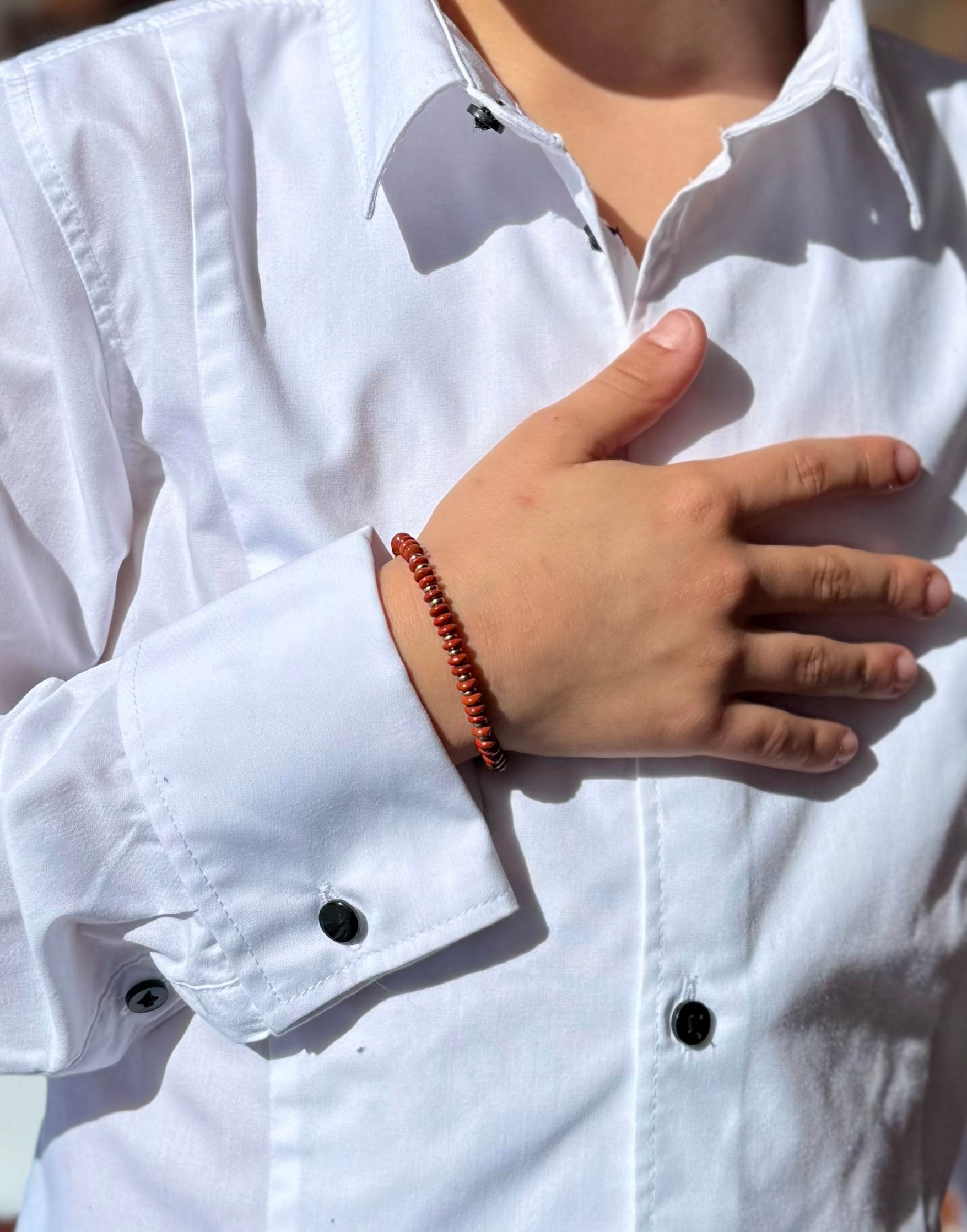 bracelet enfant pierre naturelle momanet