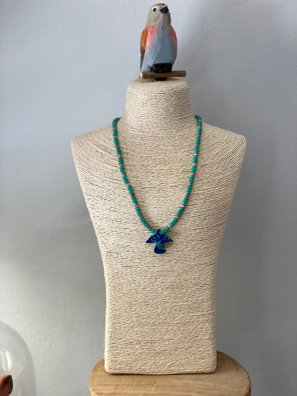 Miniature : Collier enfant protecteur pierres naturelles Momanet