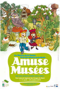 Affiche Amuse Musées
