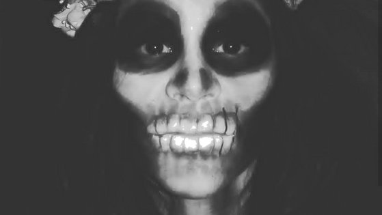 Calavera Catrina makeup, Day of the Dead