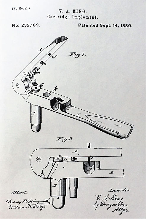 Winchester 1880 Tool Patent