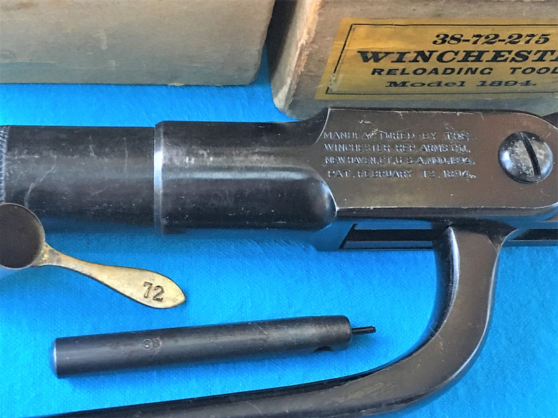 Winchester 38-72 Reloading Tool