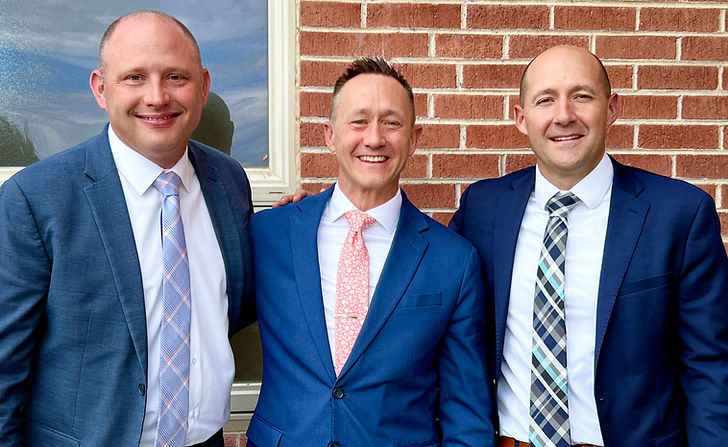 L-R President Jeffrey Nygren, President Grant Allred, President Joseph Hakes)