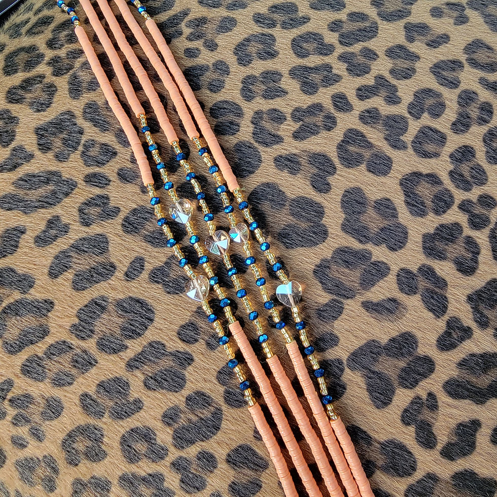 Queen Collection "MalibU" Waist Beads