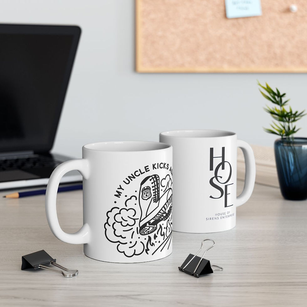 My Uncle Kicks Ash - Ceramic Mug 110z