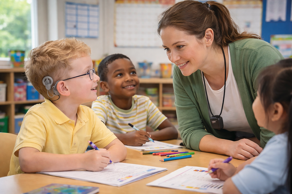 How Teachers Can Introduce Hearing Awareness in Developmentally Appropriate Ways