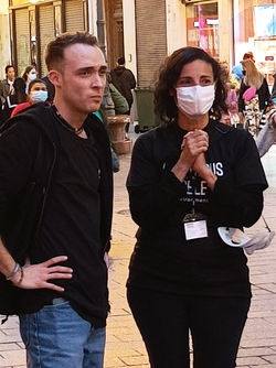 Cubo de la verdad 16 de Abril, Calle Alfonso 2 con el Coso