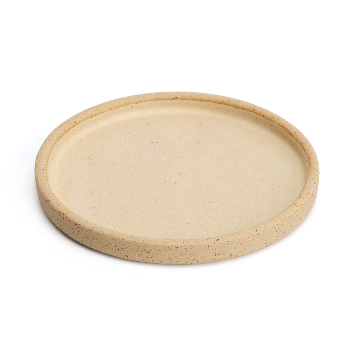 Ceramic coaster off-white