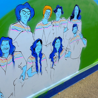 Southall Bridge mural project