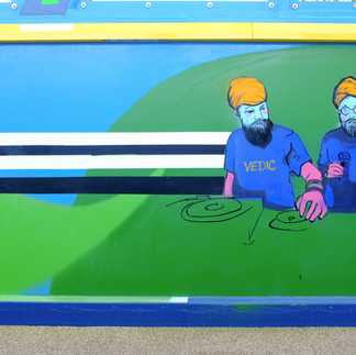 Southall Bridge mural project