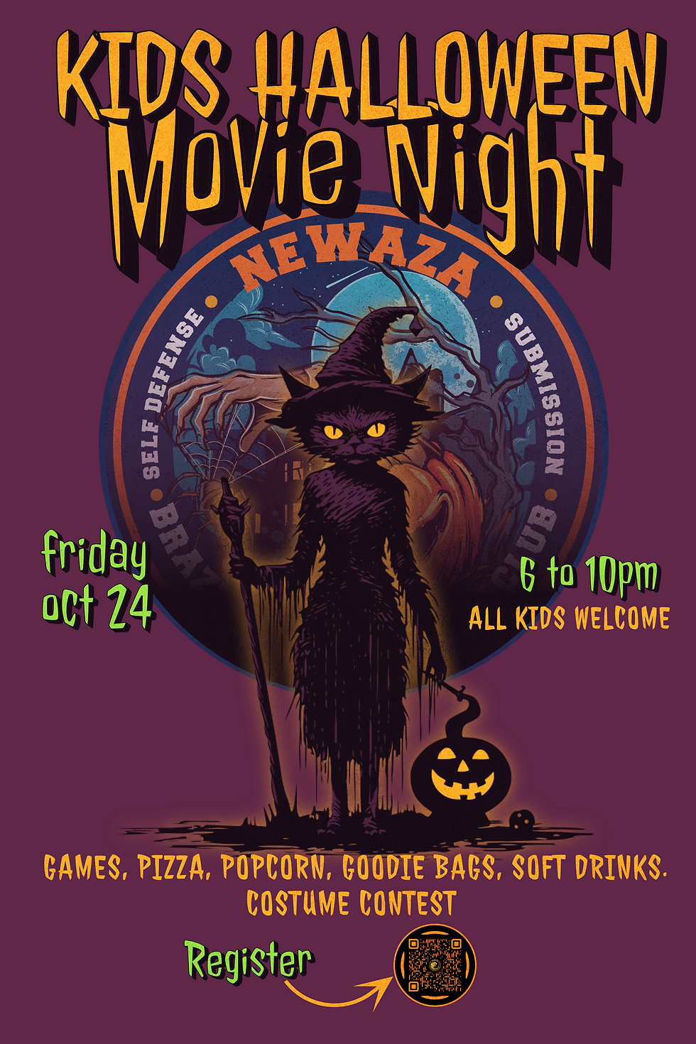 KIDS HALLOWEEN PARTY AND MOVIE NIGHT