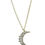 Thumbnail: Shine Bright Crescent Moon Necklace 