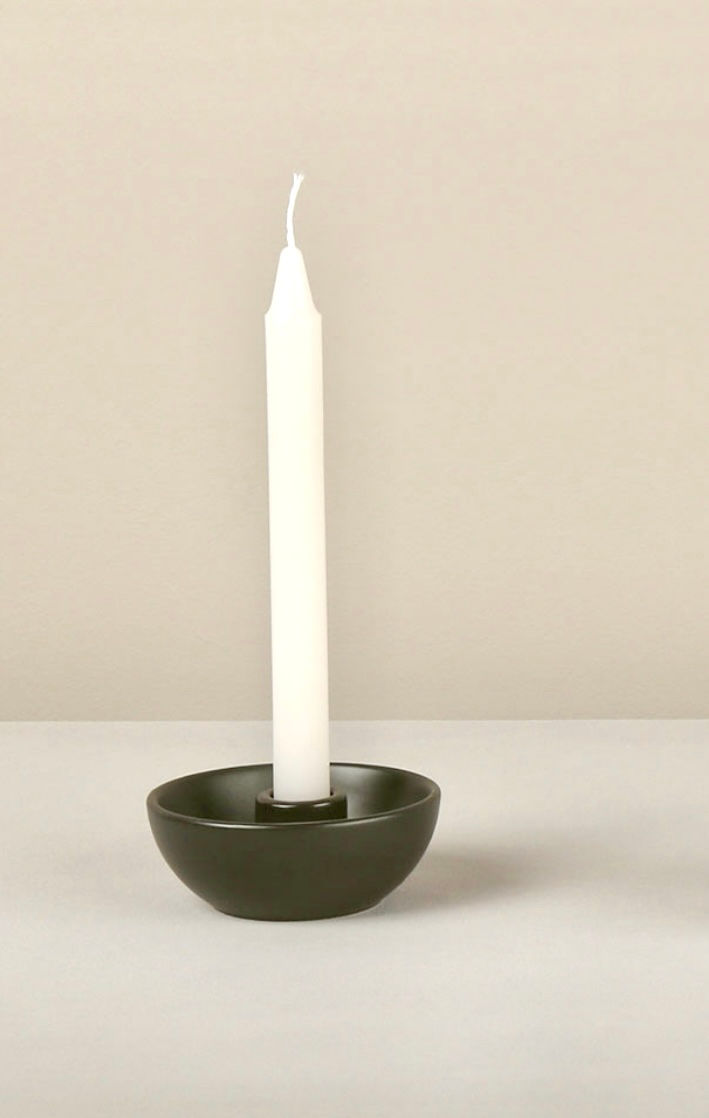 תמונה ממוזערת: פמוט צלחת שחורה 