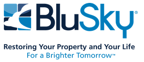 BluSky Restoration Contractors Logo