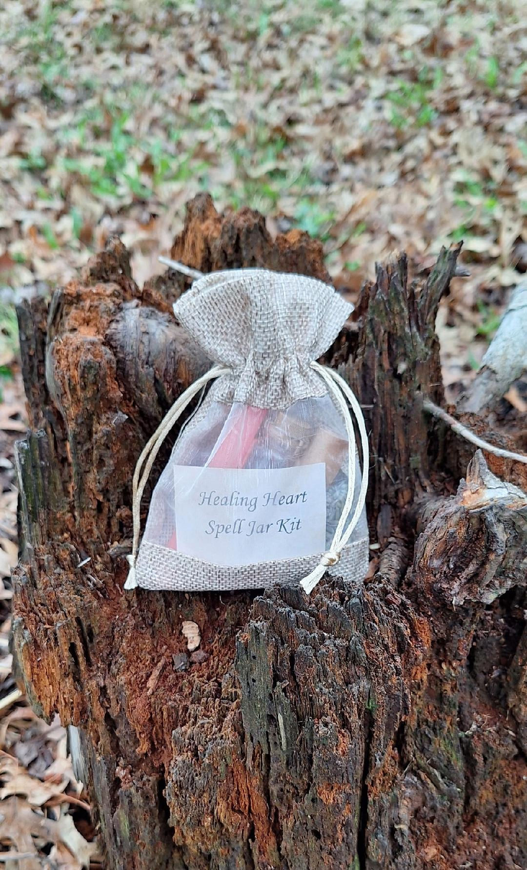Healing Heart Spell Jar Kit