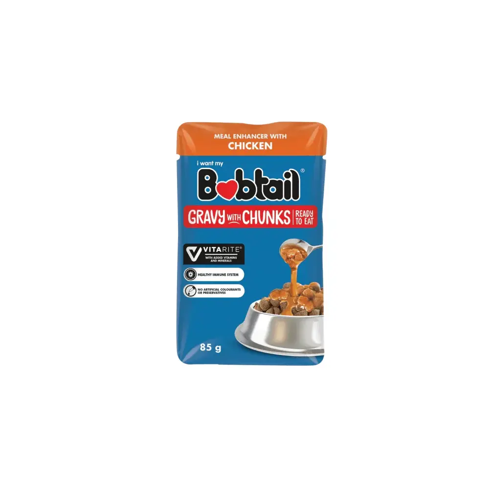 Bobtail Gravy Chunks Chicken de 85g