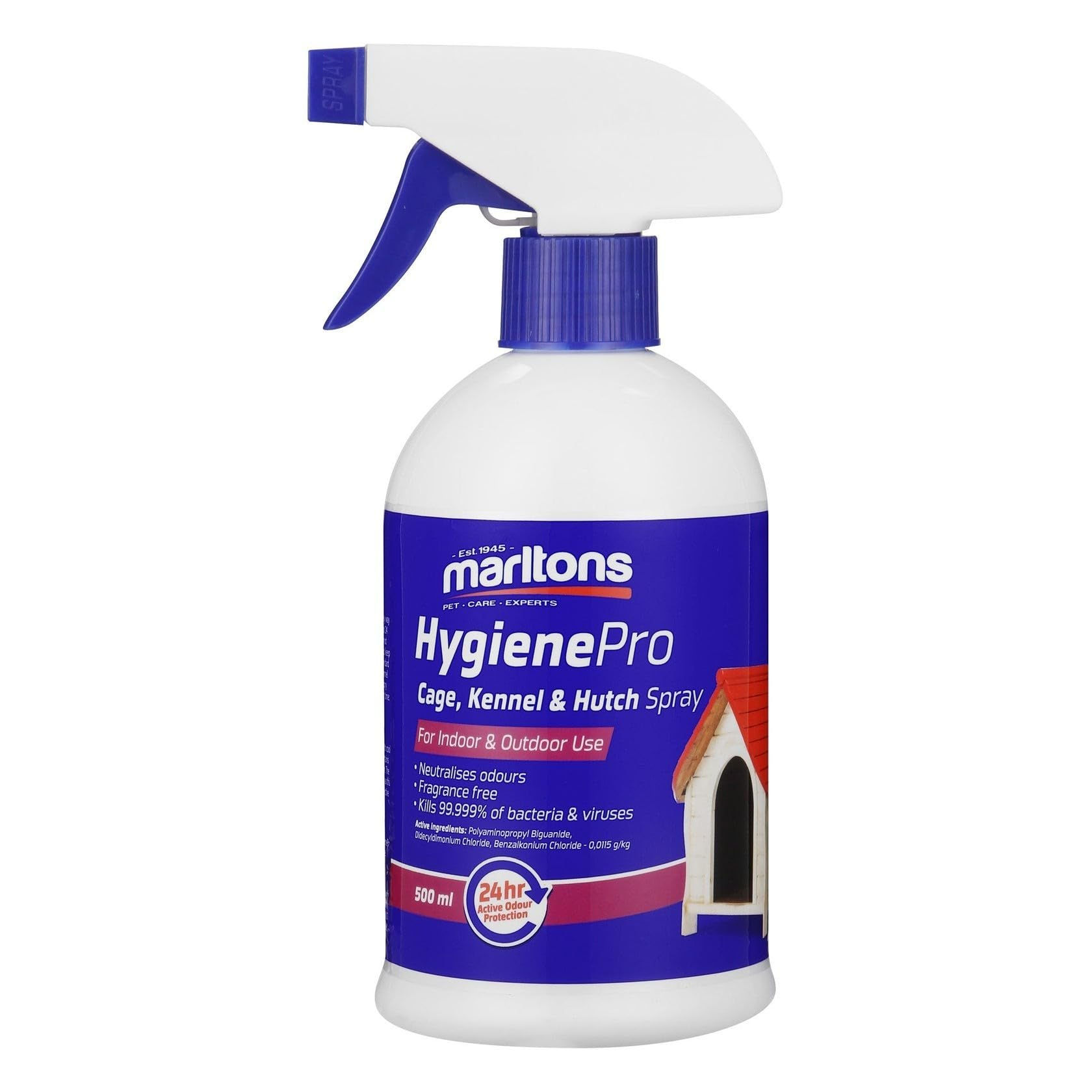 Marltons Kennel Cage And Hutch Spray 500MI