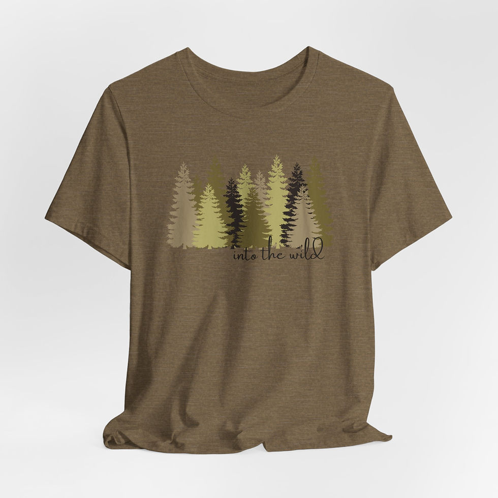 Thumbnail: Into the Wild-Nature-Inspired Unisex Tee