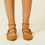 Thumbnail: Faux Suede Strappy Flats