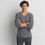 Thumbnail: T-SHIRT CUELLO HENLEY DE MANGAS LARGAS AEO