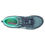 Thumbnail: Skechers Women's Burst Navy Blue/Aqua Athletic Shoe