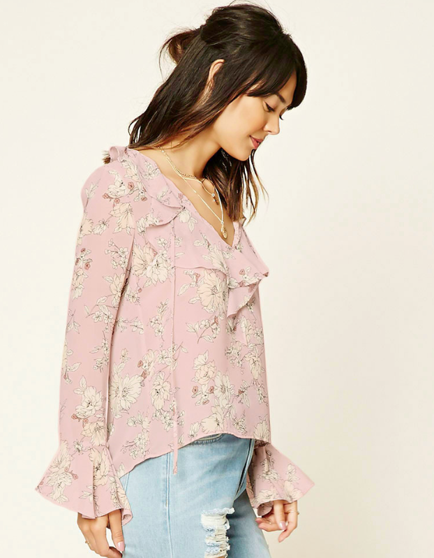 Miniatura: Contemporary Floral Print Top