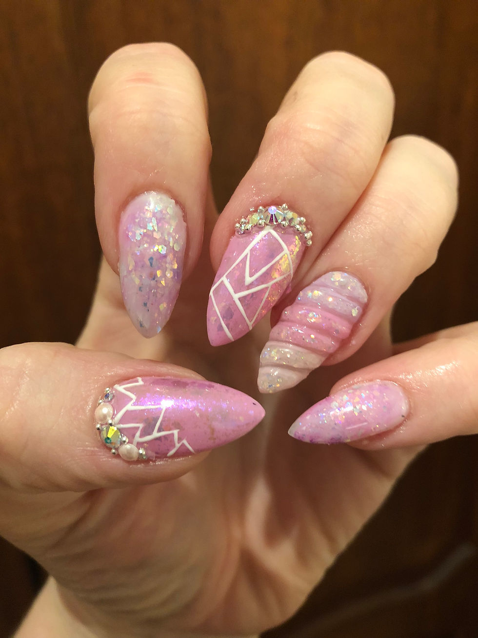 Unicorn nails