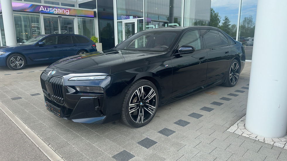 BMW i7 uit Duitsland, klaar voor ophaling door Soho Automotive