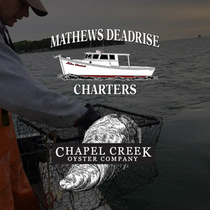Mathews Deadrise Charters x Chapel Creek Oyster Co